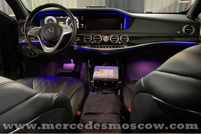 Замена системы Команд Мерседес на Mercedes Maybach X222